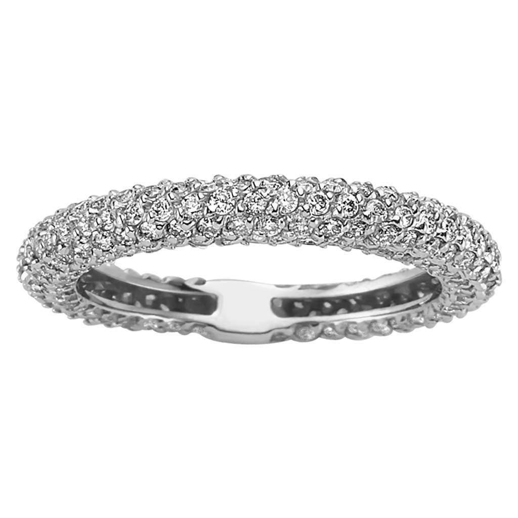 1.47 Carat Diamond Eternity Wedding Ring