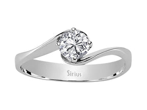 0.45 Carat Diamant Solitär Ring