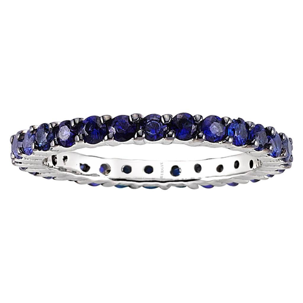 Sapphire Eternity Alliance Ring