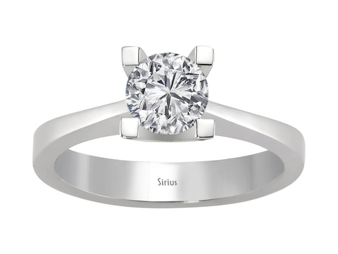 0.70 Carat Diamant Solitär Ring