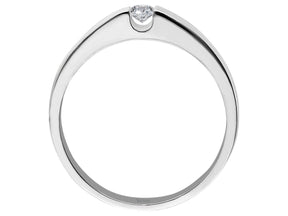 0.11 Carat Diamant Solitär Ring