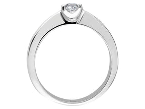 0.13 Carat Diamant Solitär Ring