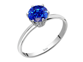 Diamant und Saphir Sonora Ring