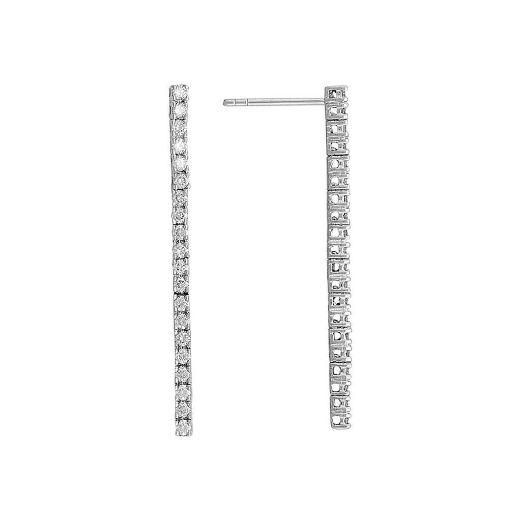 0.47 Carat Diamant Tennis Ohrhänger