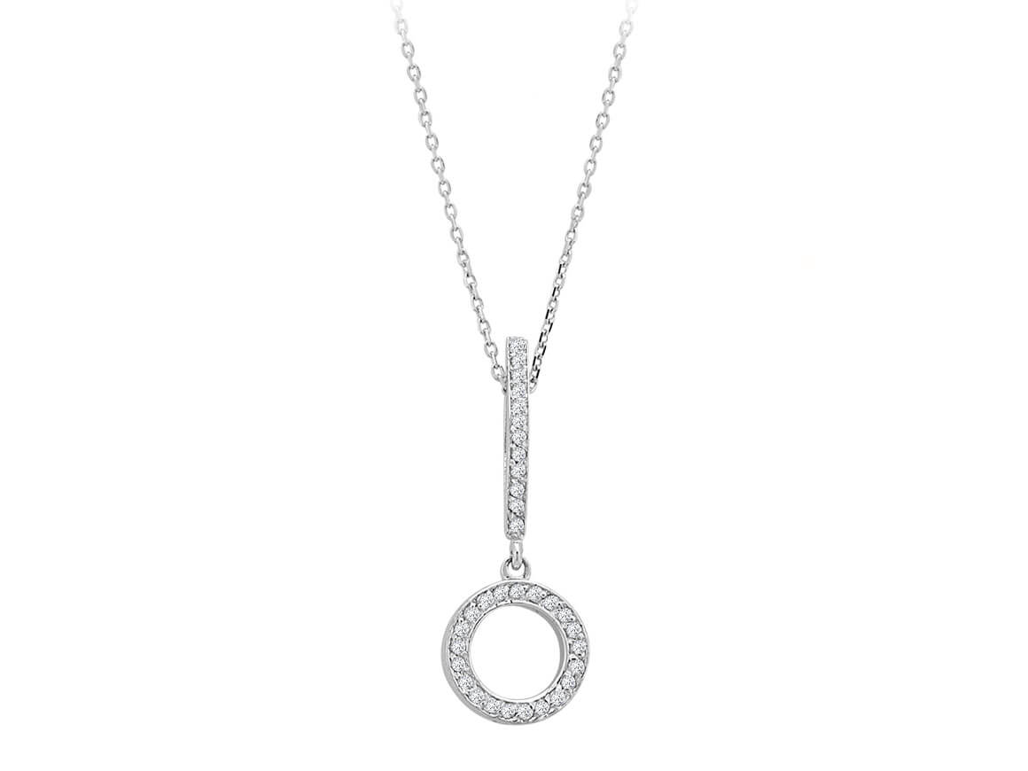 Diamant Rund Collier