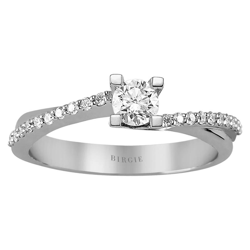 0,46 Gesamtkarat Diamant Solitaire Ring