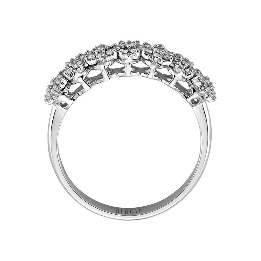 Diamond 7 Flowers Ring