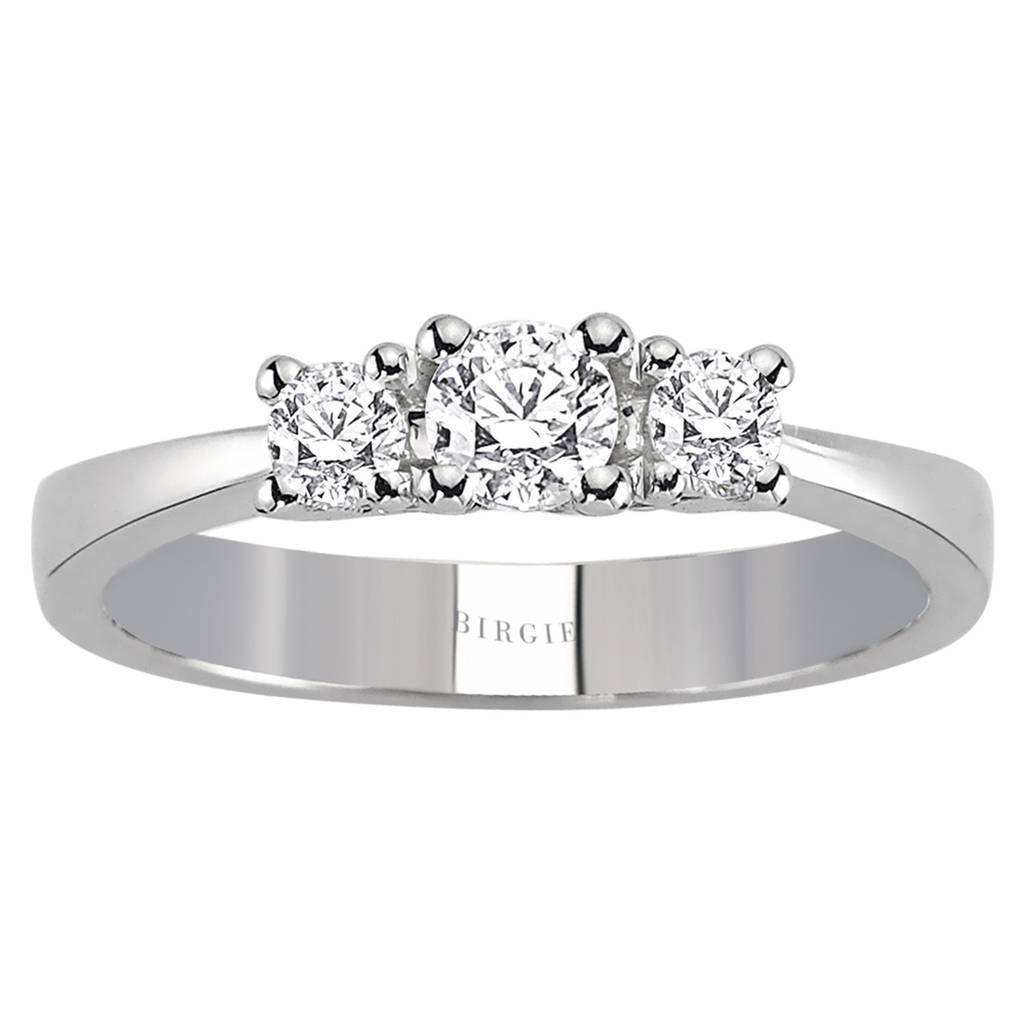 0.42 Carat Diamant Tria Ring