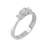 0.42 Carat Diamant Tria Ring