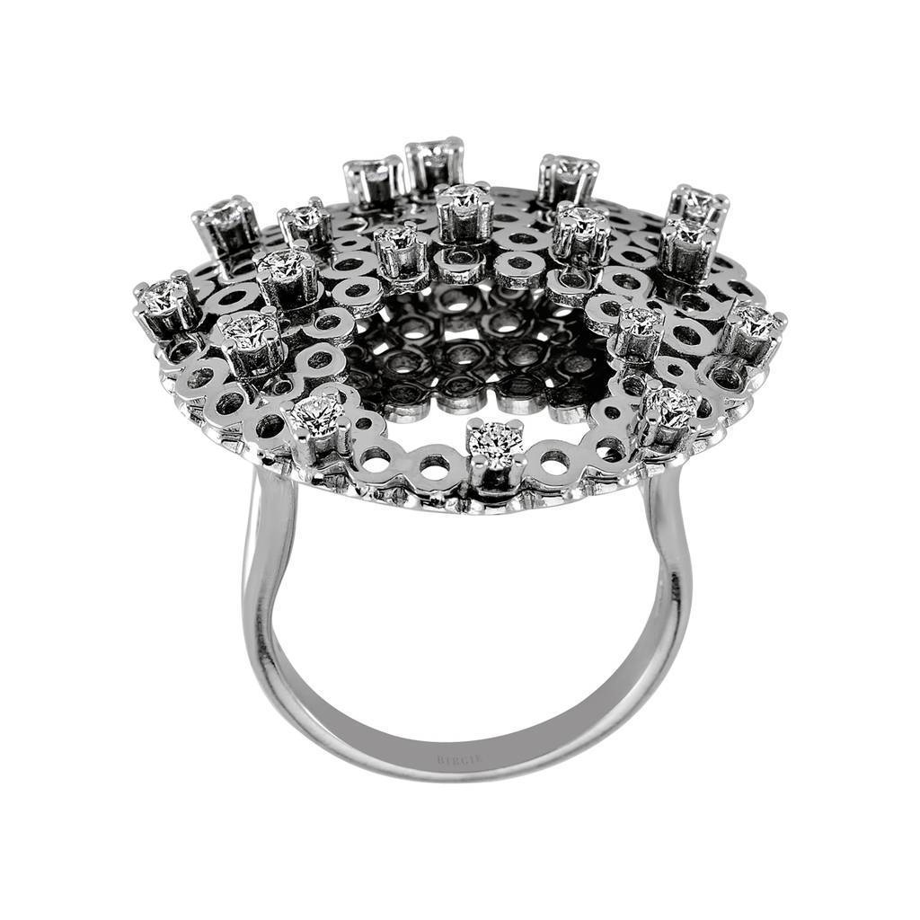 Diamond Halbmond Ring