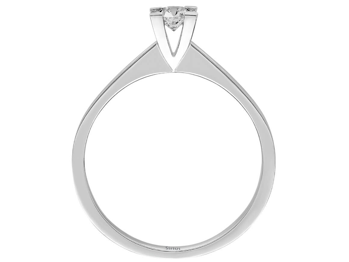 0,19 Karat Diamant Solitaire Ring