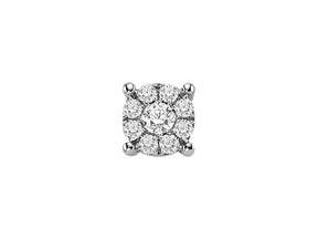 0.60 Carat Diamant Effekt Solitaire Herren Ohrstecker