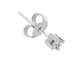 0.06  Karat Diamant Solitär Herren Ohrstecker