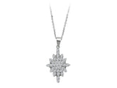 Diamant Sirius Stern Halskette