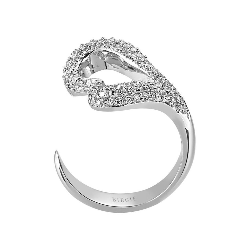 Bague coeur diamant