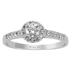 0.51 Gesamtkarat Diamant Solitaire Ring