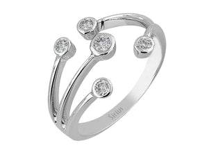 Diamant Liebe Spirale Ring