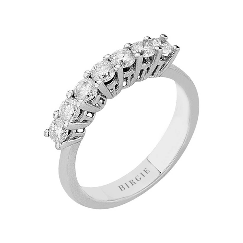 0.82 Carat Diamant 7 Stein Allianz