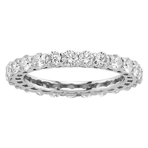 1.82 Carat Diamond Eternity Wedding Ring