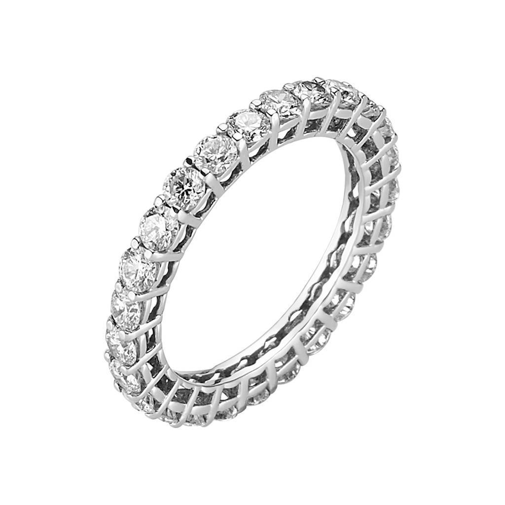 1.82 Carat Diamond Eternity Wedding Ring