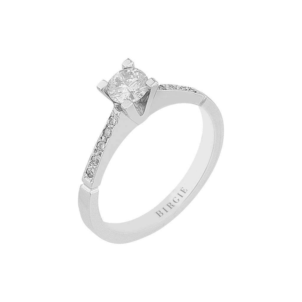 0.46 Gesamtkarat Diamant Solitaire Ring