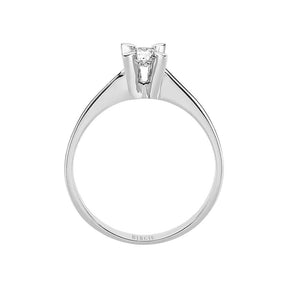 Bague solitaire diamant 0,20 carat