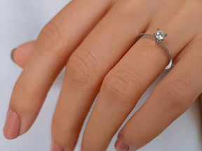 0.21 Carat Diamant Solitaire Ring