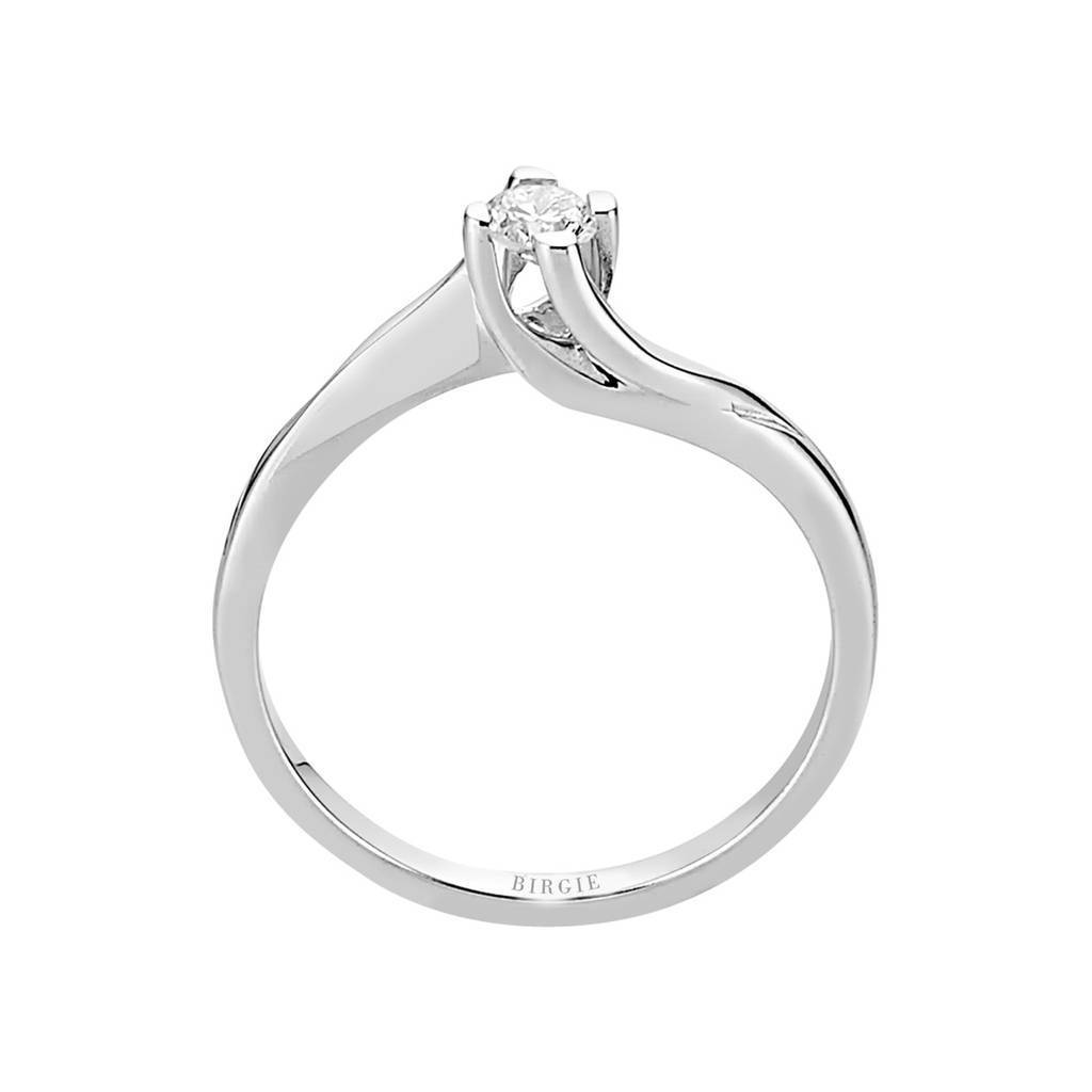 0.11 Karat Diamant Solitär Ring