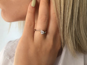 0.36 Carat Diamant Solitaire Ring