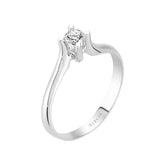 0.21 Carat Diamant Solitaire Ring