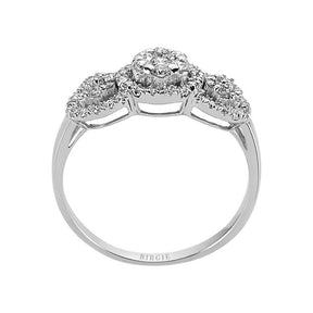 Diamant Tria Blume Ring