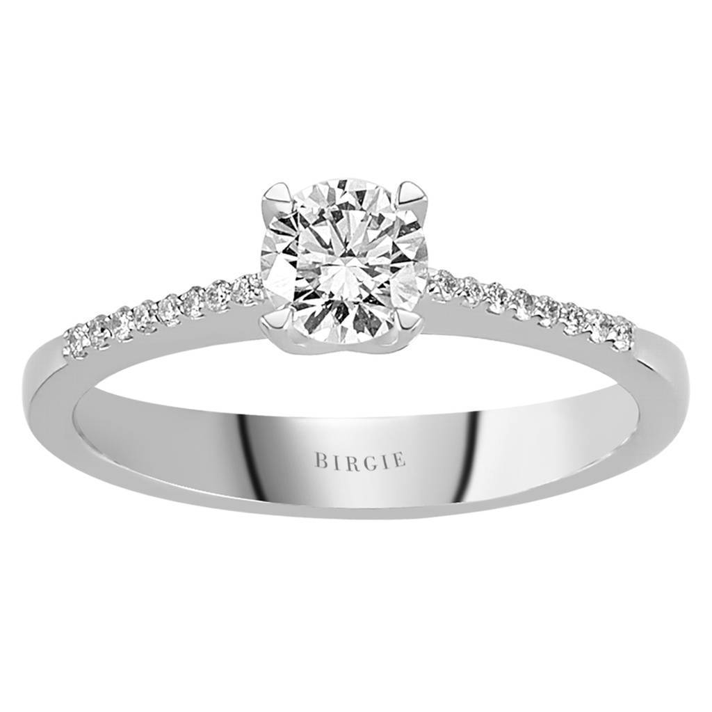 0.57 Gesamtkarat Diamant Solitaire Ring