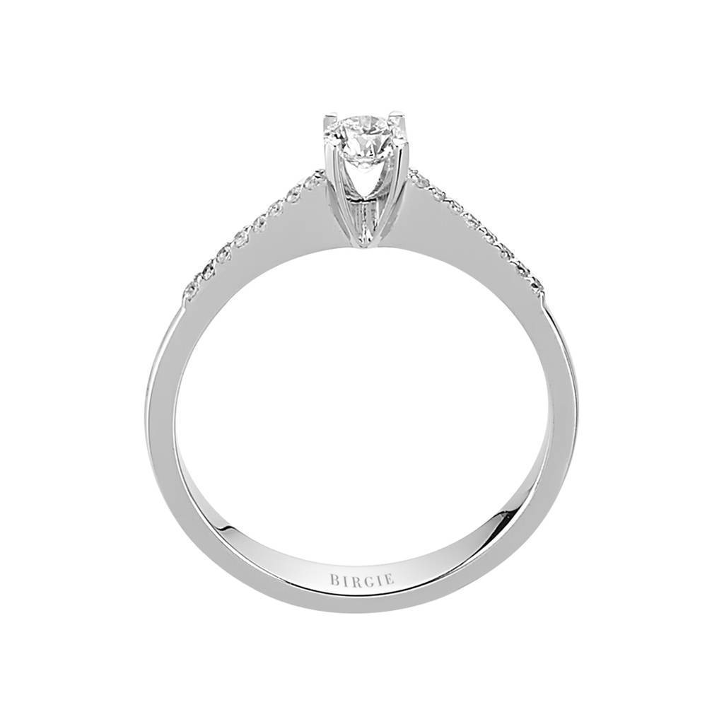 0.30 Carat Diamant Halo Ring