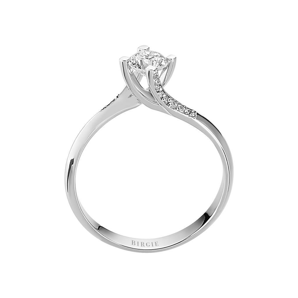 0.46 Carat Diamant Halo Ring