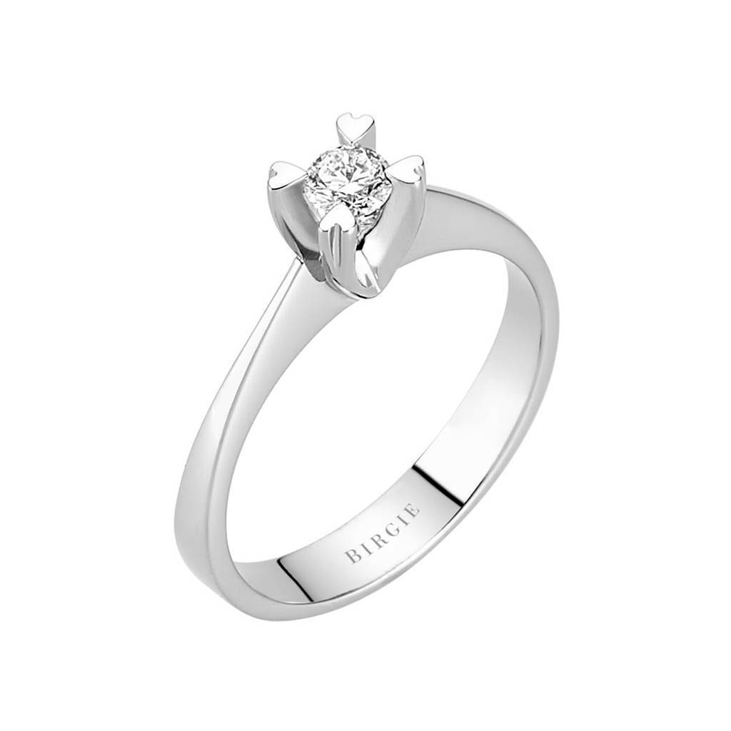 0.18 Carat Diamant Solitär Ring