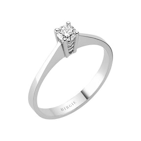 0.21 Carat Diamant Solitaire Ring