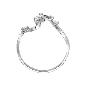 Diamant Schneeflocke Ring