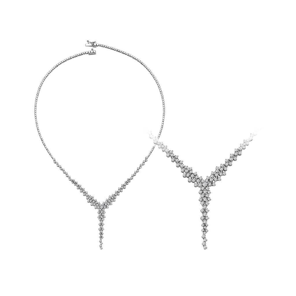 Diamond Light Path Necklace