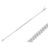 0.84 total carat diamond tennis bracelet