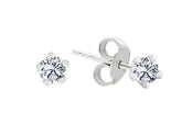 0.30 Carat Diamant  Solitaire Ohrstecker