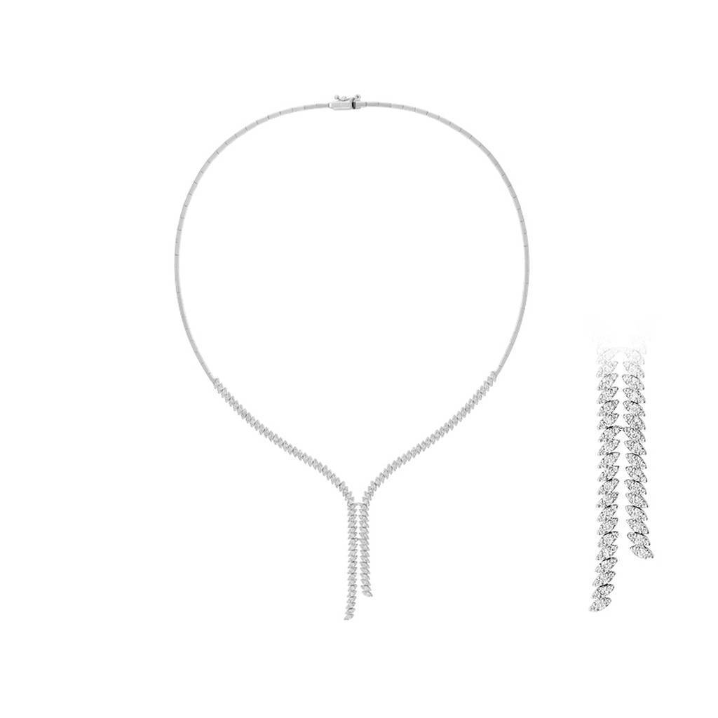 3.01 Carat Diamond Tennis Necklace