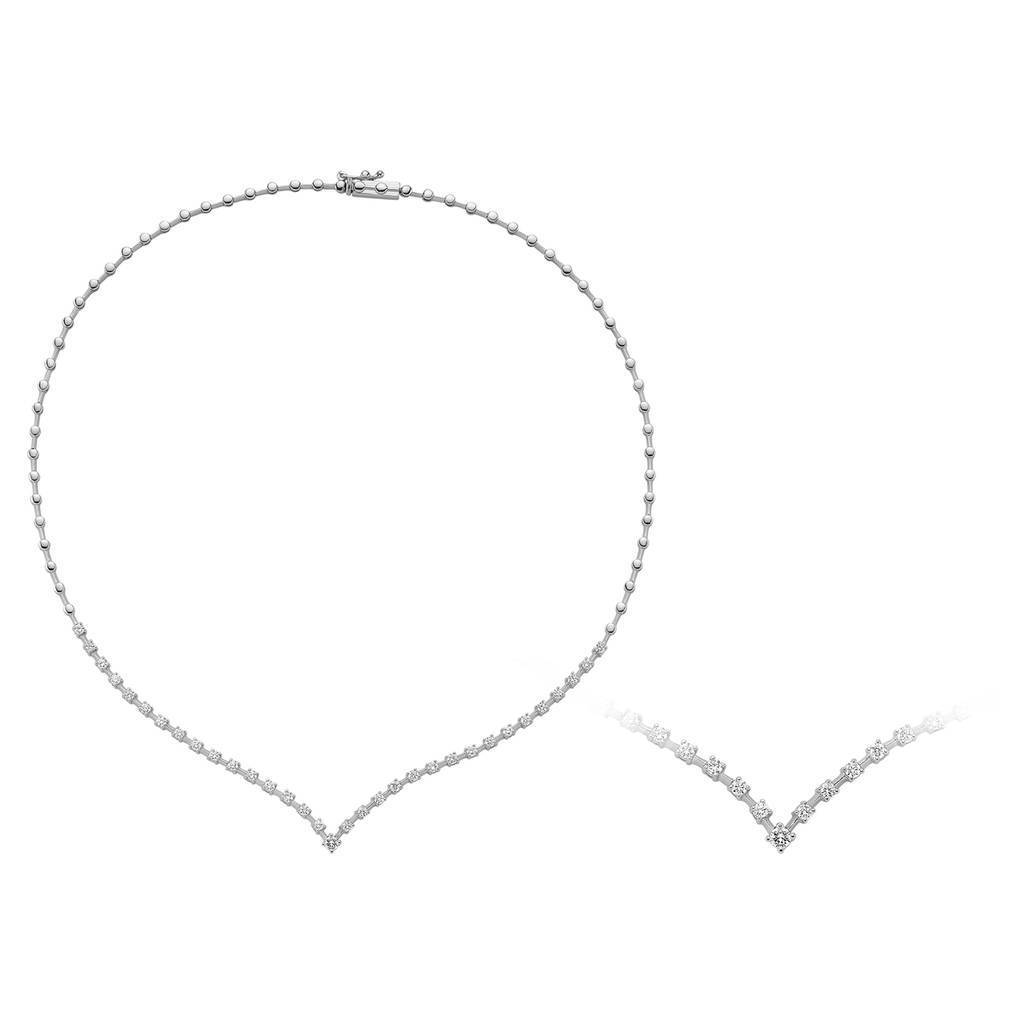 1.40 Carat Diamond Tennis Necklace