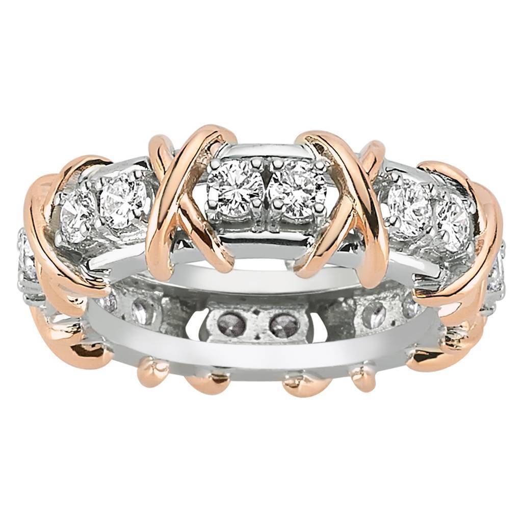 1.22 Carat Diamond Eternity Wedding Ring