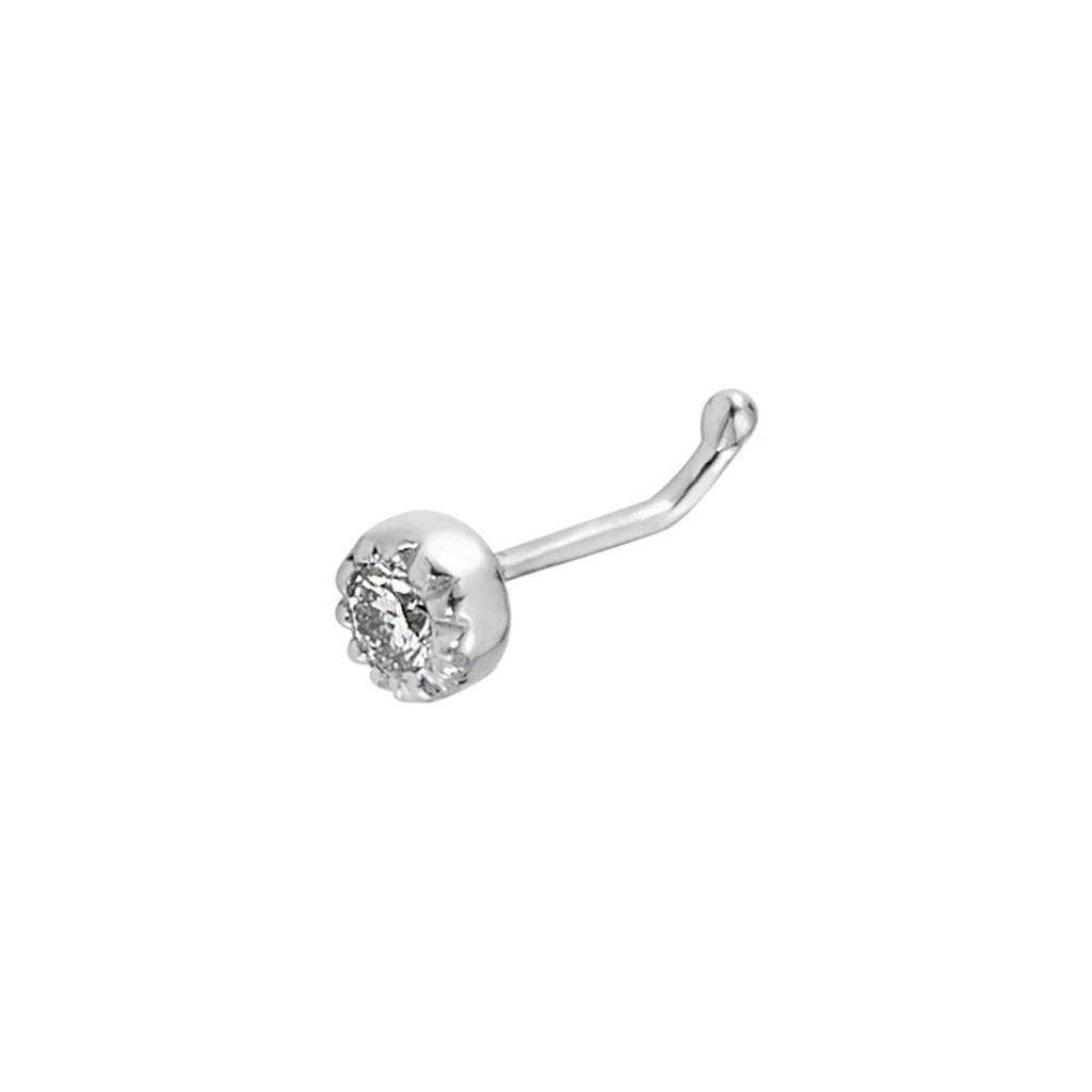 0.05 Karat Diamant Nasenpiercing