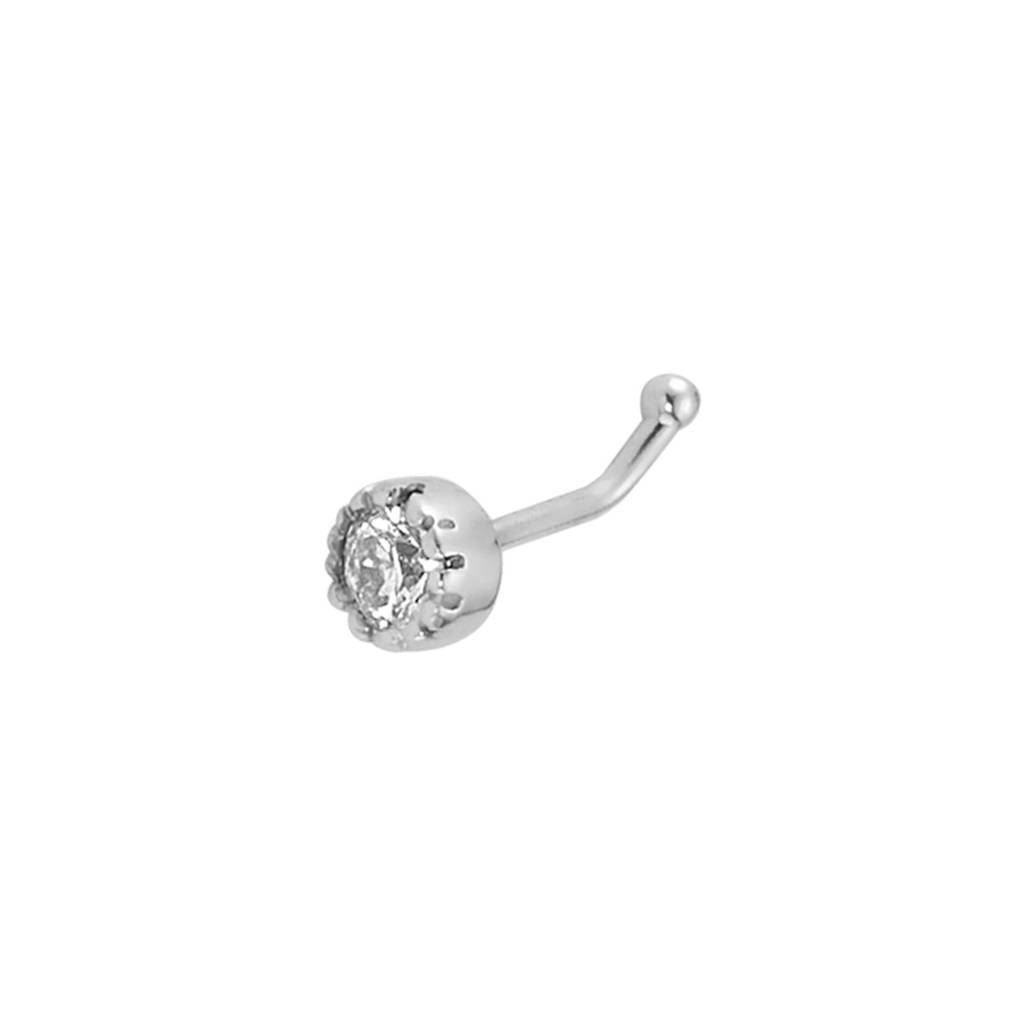 0.07 Karat Diamant Nasenpiercing