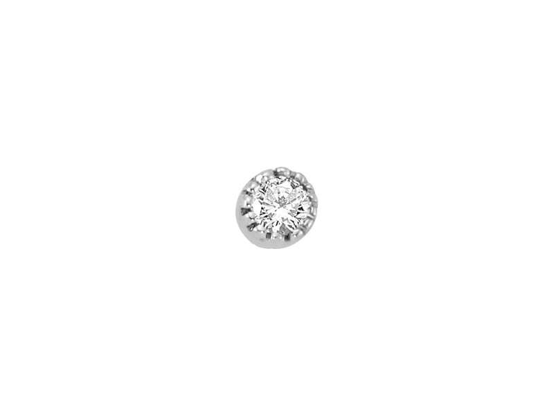 0.06 Karat Diamant Nasenpiercing