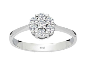 1,25 Karat Diamant Effekt Solitaire Ring