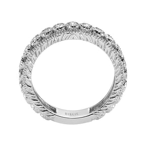 0.87 Carat Diamond Eternity Wedding Ring