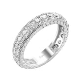 0.87 Carat Diamond Eternity Wedding Ring