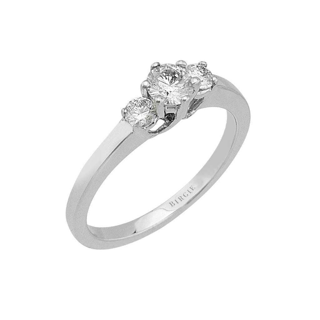 0.52 Carat Diamond Trilogy Ring